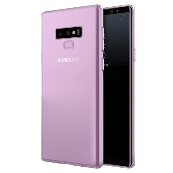Microsonic Samsung Galaxy Note 9 Kılıf Transparent Soft Beyaz 1