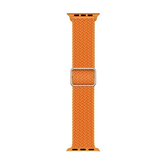 Microsonic Apple Watch SE 2022 40mm Kordon Knitted Fabric Loop Turuncu 1