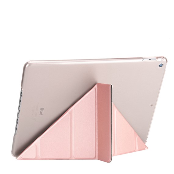 Microsonic Apple iPad 10 2 8 Nesil A2270-A2428-A2429-A2430 Folding Origami Design Kılıf Rose Gold 2