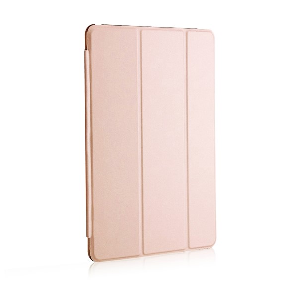 Microsonic Apple iPad Pro 12 9 2022 6 Nesil Kılıf A2436-A2764-A2437-A2766 Slim Translucent Back Smart Cover Rose Gold 2