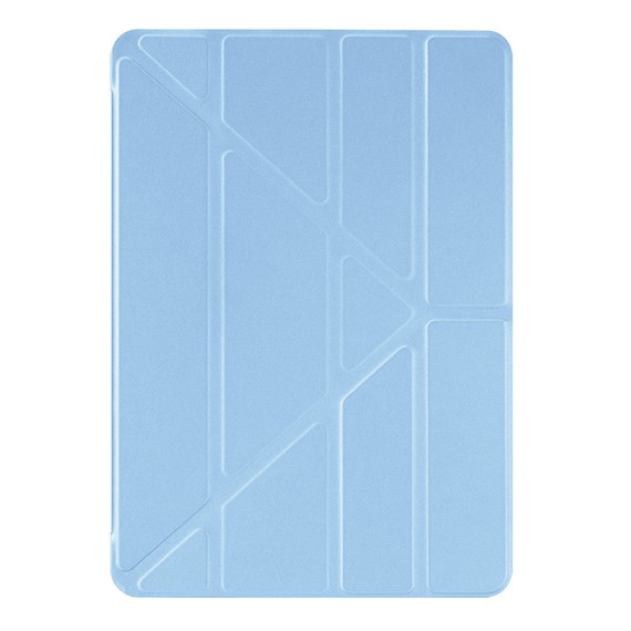 Microsonic Apple iPad Air 5 Nesil 2022 Kılıf A2588-A2589-A2591 Origami Pencil Mavi 2