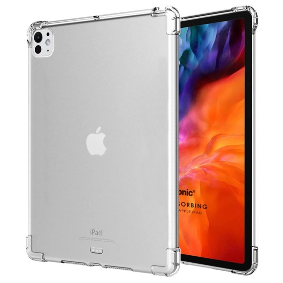 Microsonic Apple iPad Pro 13 2024 Kılıf A2925-A2926 Shock Absorbing Şeffaf 1