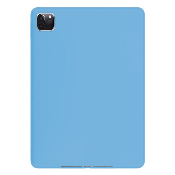 Microsonic Apple iPad Pro 12 9 2021 5 Nesil Kılıf A2378-A2461-A2379-A2462 Matte Silicone Mavi 2