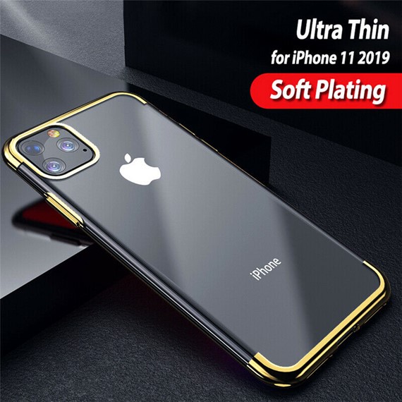 Microsonic Apple iPhone 11 Pro Max 6 5 Kılıf Skyfall Transparent Clear Gold 3