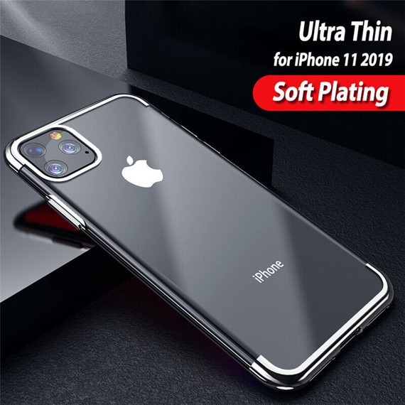 Microsonic Apple iPhone 11 Pro Max 6 5 Kılıf Skyfall Transparent Clear Gümüş 3