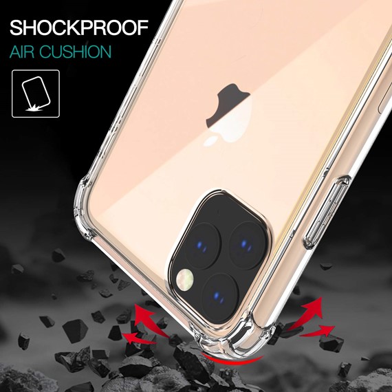 Microsonic Shock Absorbing Kılıf Apple iPhone 11 Pro Max 6 5 Şeffaf 4
