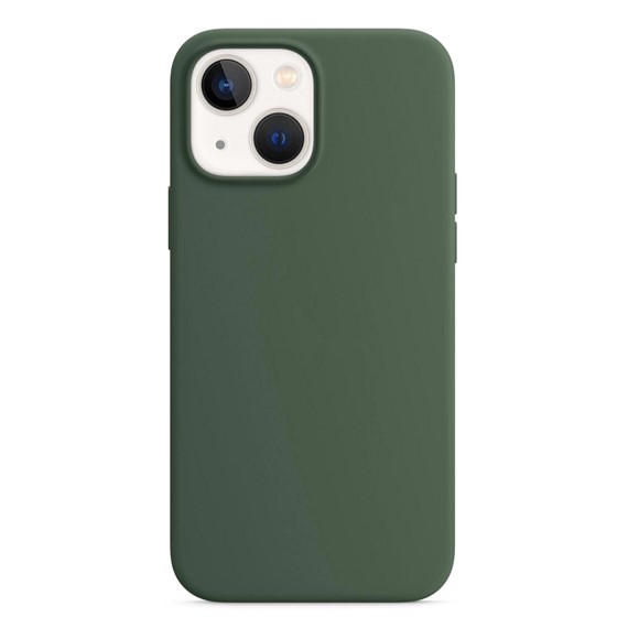 Microsonic Apple iPhone 15 Kılıf Liquid Lansman Silikon Yeşil 2