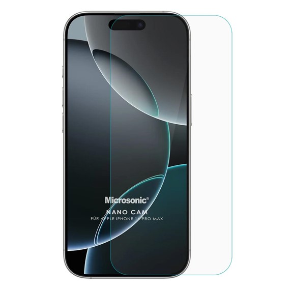 Microsonic Apple iPhone 16 Pro Max Nano Glass Cam Ekran Koruyucu 1