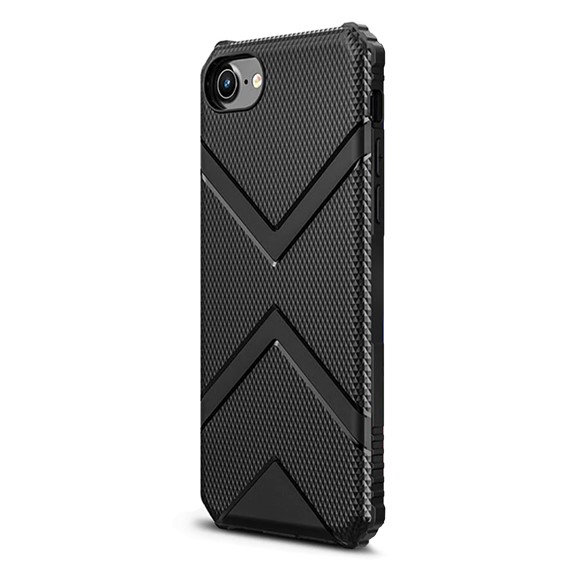 Microsonic Apple iPhone 6 Plus Kılıf Diamond Shield Siyah 2