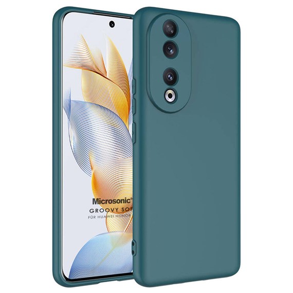 Microsonic Honor 90 Kılıf Groovy Soft Koyu Yeşil 1