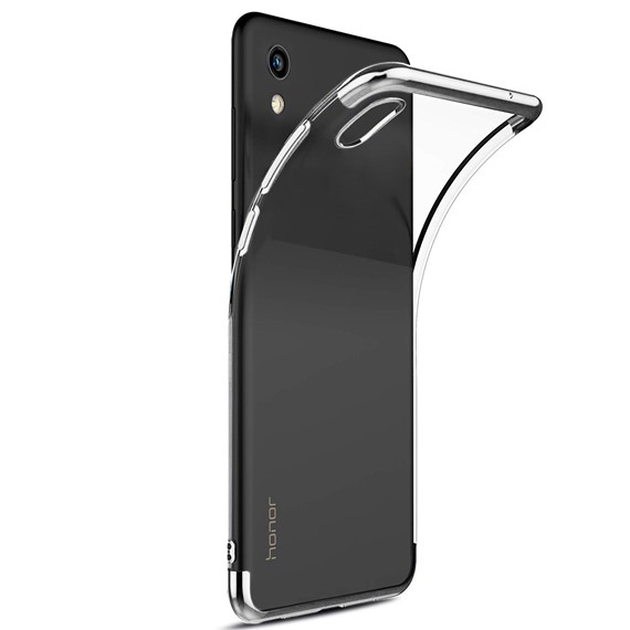 Microsonic Huawei Honor 8S Kılıf Skyfall Transparent Clear Gümüş 2