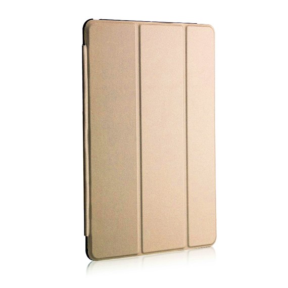 Microsonic Huawei MediaPad T3 10 Kılıf Slim Translucent Back Smart Cover Gold 2