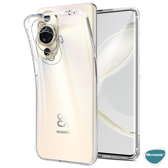 Microsonic Huawei Nova 12S Kılıf Transparent Soft Şeffaf 2