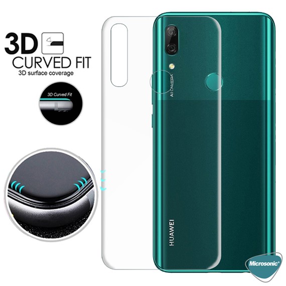 Microsonic Huawei P Smart Z Ön Arka Kavisler Dahil Tam Ekran Kaplayıcı Film 2