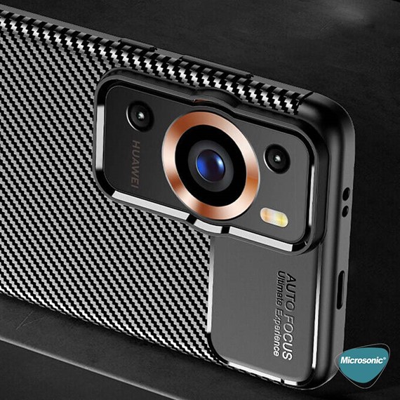 Microsonic Huawei P60 Pro Kılıf Legion Series Siyah 4