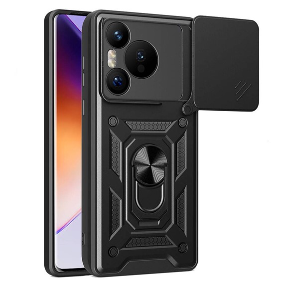 Microsonic Huawei Pura 70 Pro Kılıf Impact Resistant Siyah 1