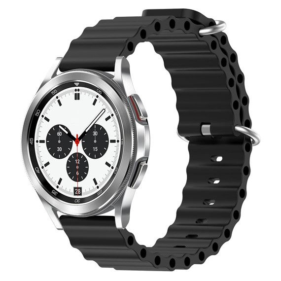 Microsonic Huawei Watch GT3 46mm Kordon Ocean Band Siyah 2