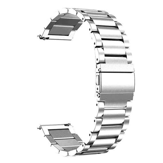 Microsonic Samsung Galaxy Watch 3 41mm Metal Stainless Steel Kordon Gümüş 1