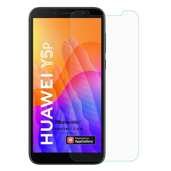Microsonic Huawei Y5P Tempered Glass Screen Protector 2