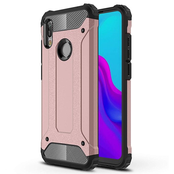 Microsonic Huawei Y6 2019 Kılıf Rugged Armor Rose Gold 1