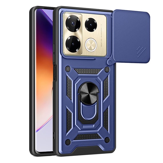 Microsonic Infinix Note 40 Pro Kılıf Impact Resistant Lacivert 1