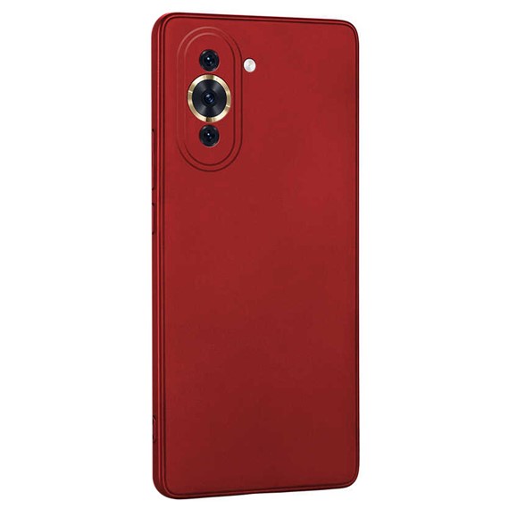 Microsonic Matte Silicone Huawei Nova 10 Pro Kılıf Kırmızı 2