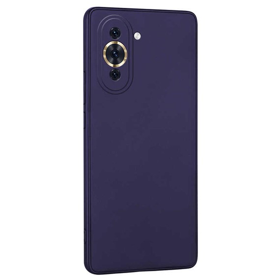 Microsonic Matte Silicone Huawei Nova 10 Pro Kılıf Lacivert 2