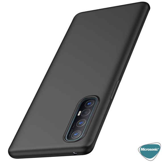 Microsonic Matte Silicone Oppo Reno 3 Pro Kılıf Rose Gold 4