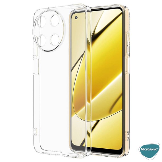 Microsonic Realme 11 4G Kılıf Transparent Soft Şeffaf 4