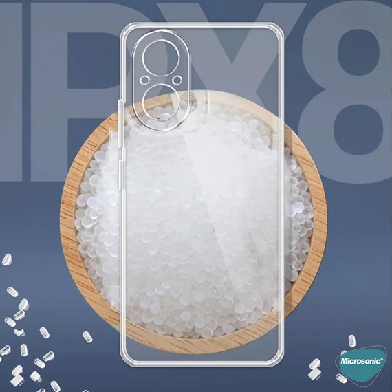 Microsonic Realme 12 Lite Kılıf Transparent Soft Şeffaf 3