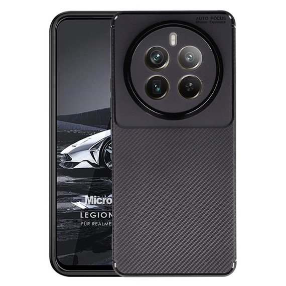 Microsonic Realme 12 Pro Plus Kılıf Legion Series Siyah 1