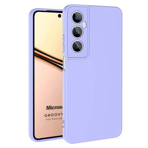 Microsonic Realme C65 4G Kılıf Groovy Soft Lila 1