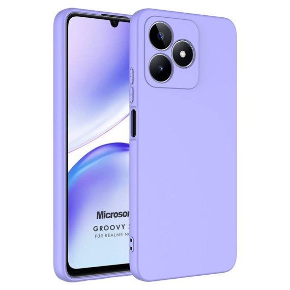 Microsonic Realme Note 50 Kılıf Groovy Soft Lila 1