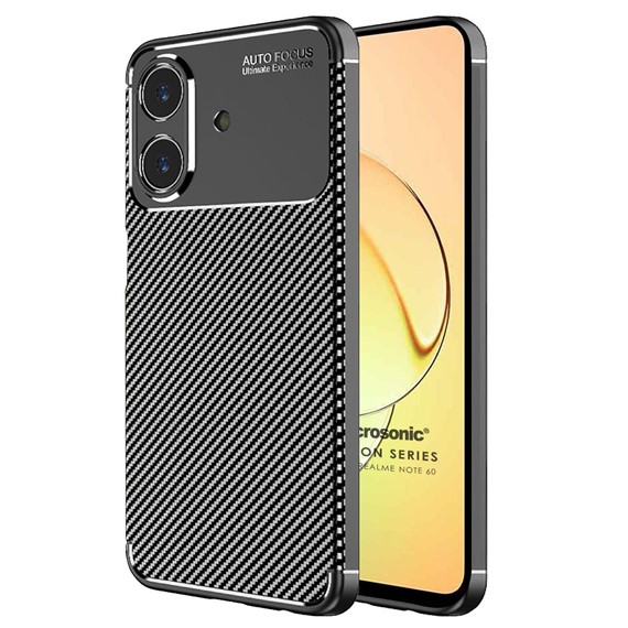 Microsonic Realme Note 60 Kılıf Legion Series Siyah 1