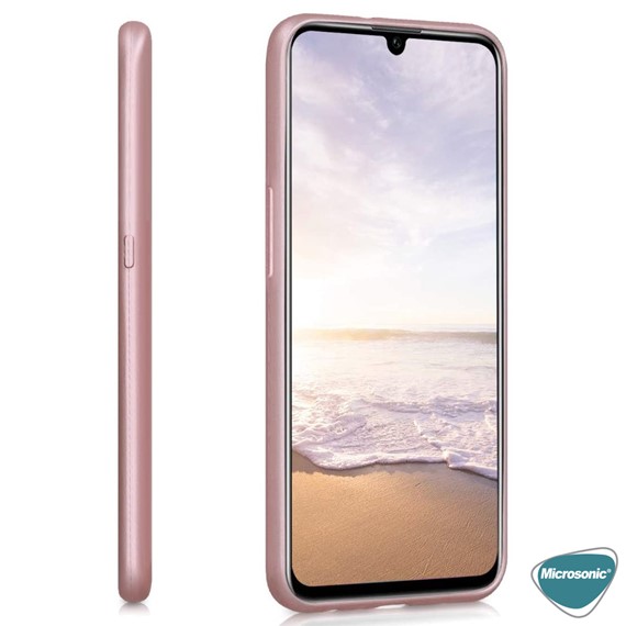 Microsonic Matte Silicone Realme XT Kılıf Gold 3