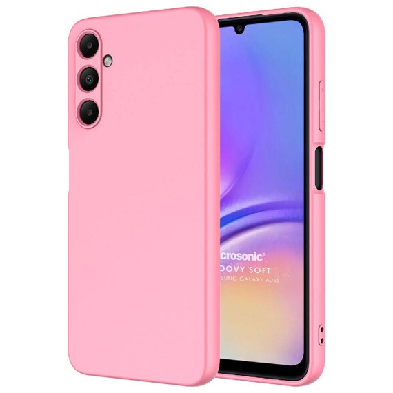 Microsonic Samsung Galaxy A05s Kılıf Groovy Soft Pembe 1