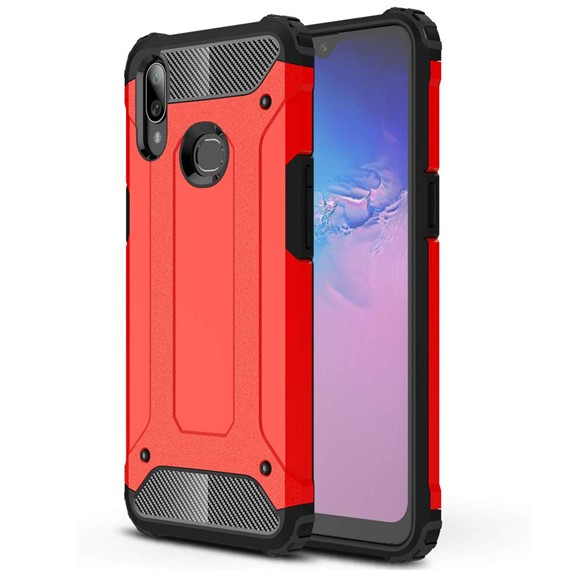 Microsonic Samsung Galaxy A10s Kılıf Rugged Armor Kırmızı 1