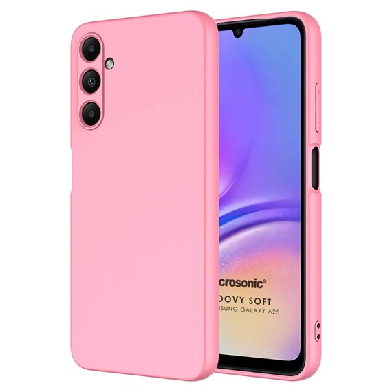 Microsonic Samsung Galaxy A25 Kılıf Groovy Soft Pembe 1