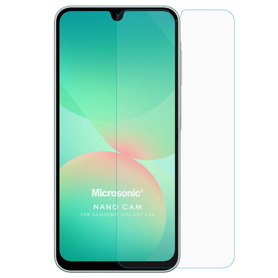 Microsonic Samsung Galaxy A26 Nano Glass Cam Ekran Koruyucu 1