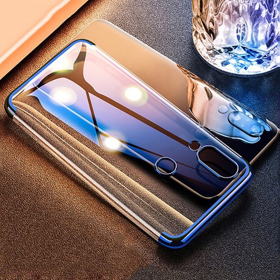 Microsonic Samsung Galaxy A30 Kılıf Skyfall Transparent Clear Gümüş 4