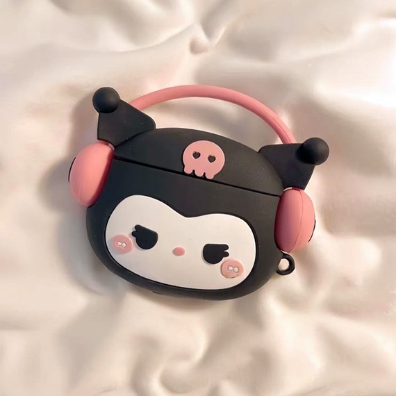 Microsonic Samsung Galaxy Buds 3 Pro Kılıf Cartoon Figürlü Silikon Crtn-Fgr-Krm 2