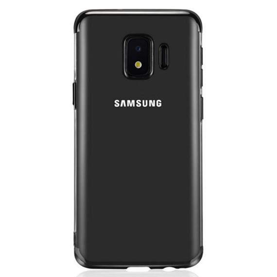 Microsonic Samsung Galaxy J2 Core Kılıf Skyfall Transparent Clear Siyah 1