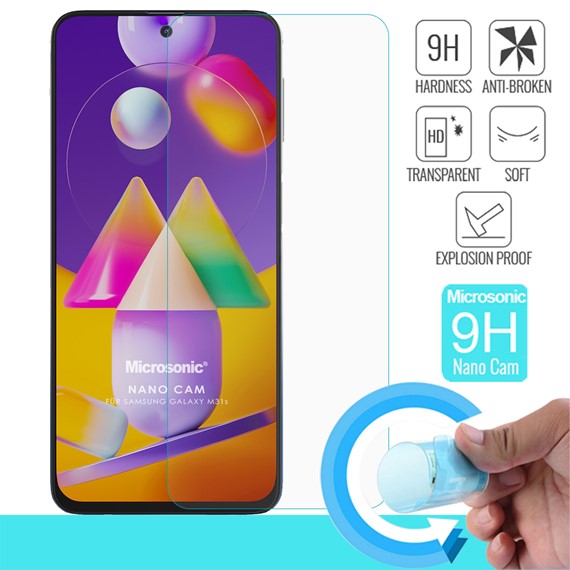 Microsonic Samsung Galaxy M31s Nano Glass Screen Protector 1