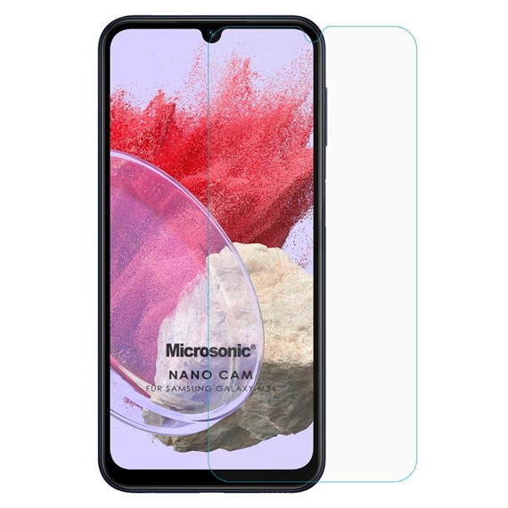 Microsonic Samsung Galaxy M34 5G Nano Glass Cam Ekran Koruyucu 1