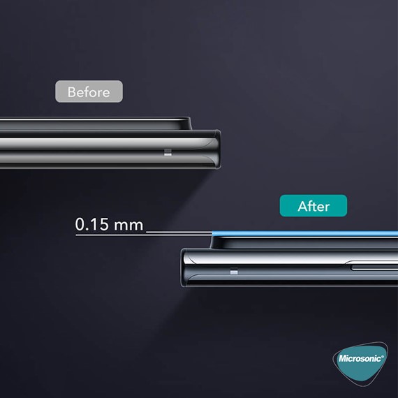 Microsonic Samsung Galaxy Note 10 Kamera Lens Koruma Camı V2 Siyah 3
