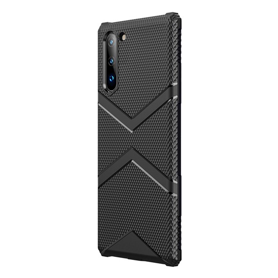 Microsonic Samsung Galaxy Note 10 Kılıf Diamond Shield Siyah 2