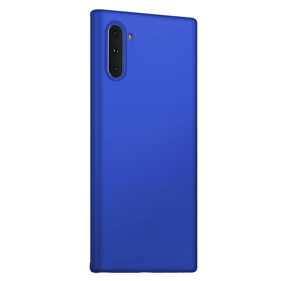 Microsonic Matte Silicone Samsung Galaxy Note 10 Kılıf Mavi 2