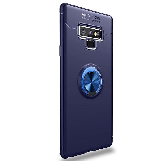 Microsonic Samsung Galaxy Note 9 Kılıf Kickstand Ring Holder Lacivert 2