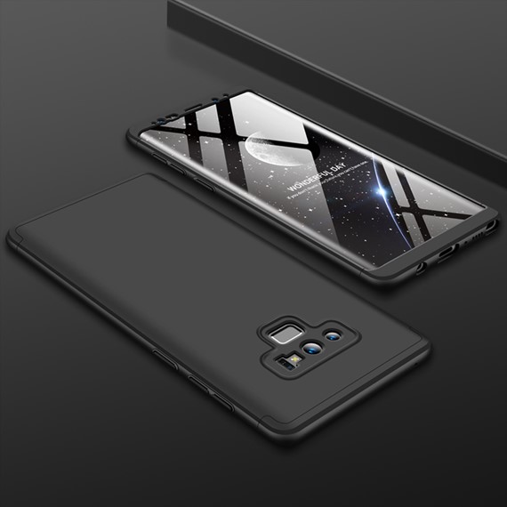 Microsonic Samsung Galaxy Note 9 Kılıf Double Dip 360 Protective Siyah 3