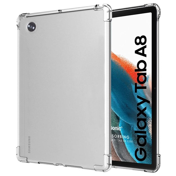 Microsonic Samsung Galaxy Tab A8 X200 Kılıf Shock Absorbing Şeffaf 1